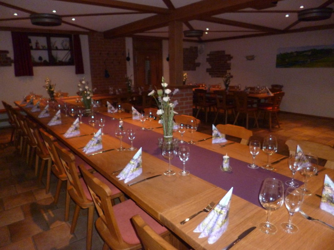 Bauernvesper mit Likörprobe