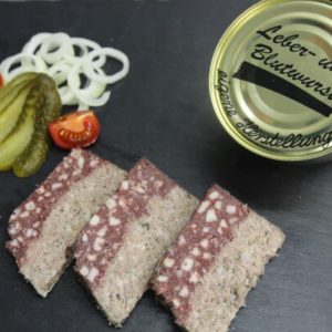 Schmalzenhof Dosenwurst Leber und Blutwurst