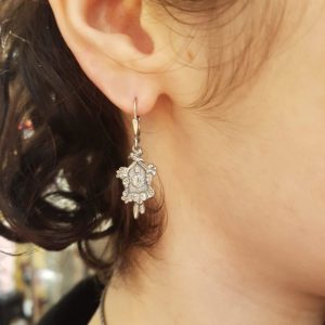 Schwarzwälder Kuckucksuhr Ohrhänger aus Lechlers Goldschmiede Freiburg